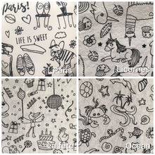 Charger l'image dans la galerie, Toupie-doudou à colorier